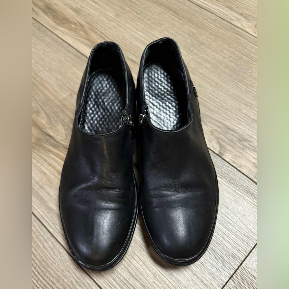 Black Landi Leather  women’s Shoes